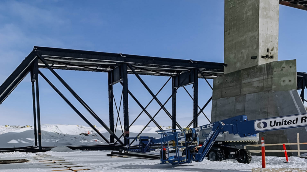 Borden Saskatchewan Bridge Demolition